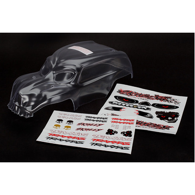 Traxxas Body, Skully, Heavy Duty (Clear)