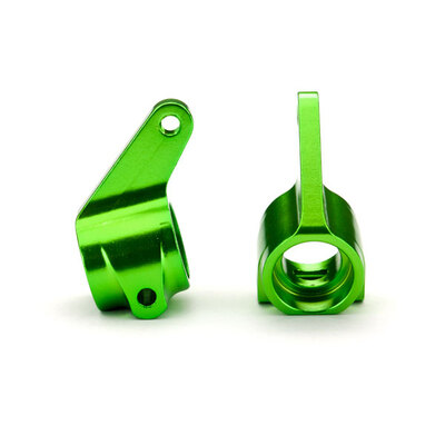 Traxxas Green-Anodized Aluminium Steering Blocks
