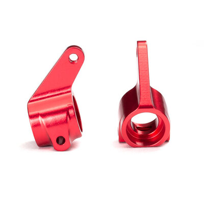 Traxxas Red-Anodized Aluminium Steering Blocks