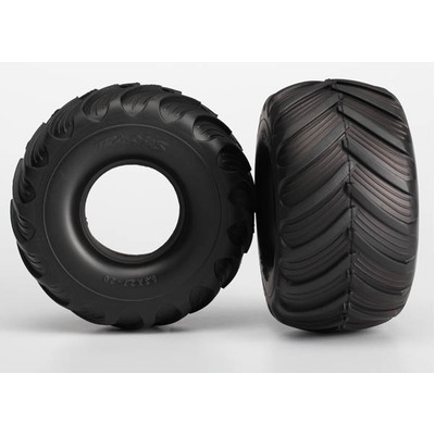 Traxxas Tires, Terra Groove (Dual Profile 5.3"x2.7"-2.0") (2)