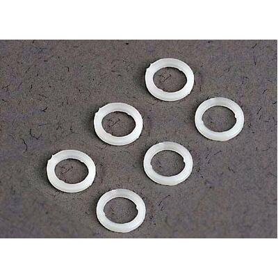 Traxxas White Plastic Washers 5x8x1.0mm) (6)