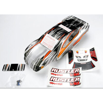 Traxxas Body, Rustler VXL, ProGraphix (Graphics are Printed, Re