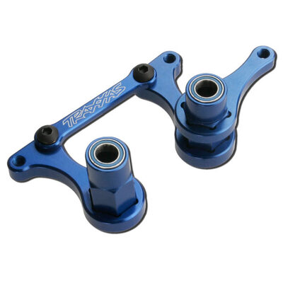 Traxxas Aluminium Steering Bellcranks, Blue-Anodized