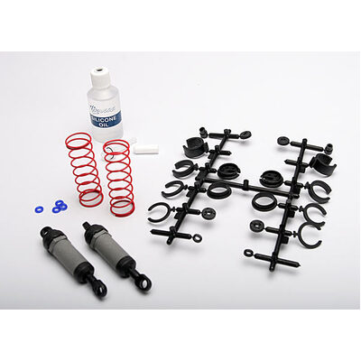 Traxxas Ultra Shocks (Grey) (Long) (Complete w/ Spring Pre-Load