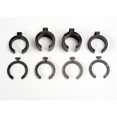 Traxxas Spring Pre-Load Spacers: 1mm (4)/ 2mm (2)/ 4mm (2)/ 8mm