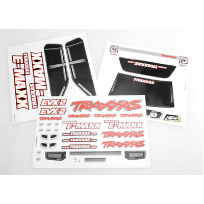 Traxxas Decal Sheets, E-Maxx