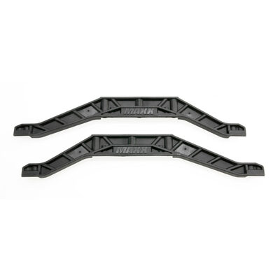 Traxxas Chassis Braces, Lower (Black) (2)
