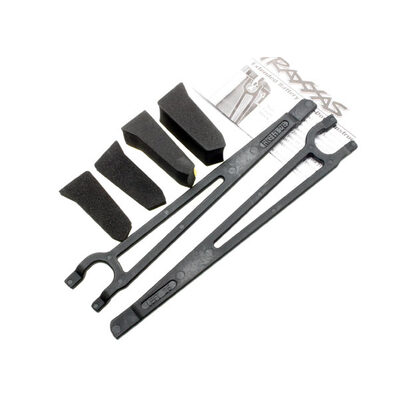 Traxxas Hold Downs, Battery, Left & Right (2) Multi-Cell Batter