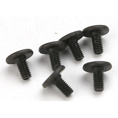 Traxxas Screws, 3x6mm Flat-Head Machine (Hex Drive) (6)