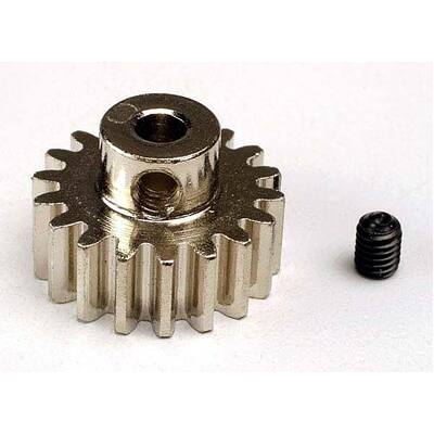 Traxxas Gear, 18T Pinion (32p) (Machined Steel)