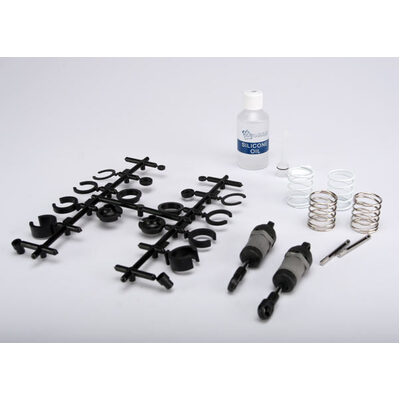 Traxxas Ultra Shocks (Grey) (Short) (Complete) (2)