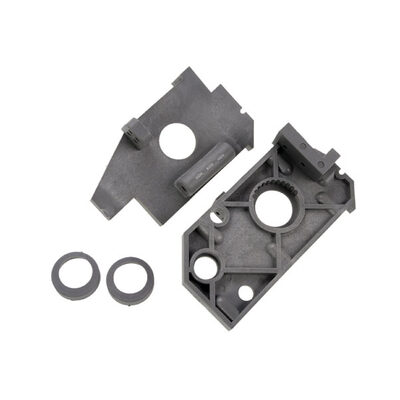 Traxxas Side Plates, Rear (L&R)/ Belt Tension Cams (2) (Grey)