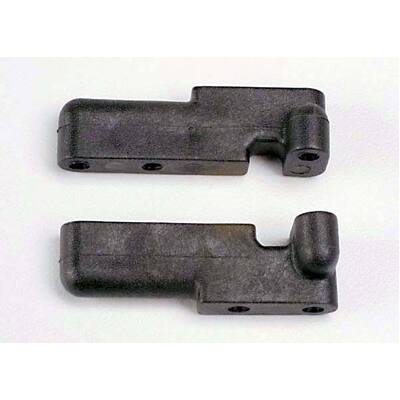 Traxxas Servo Mounts, Steering/ Shift (F & R) (Black)