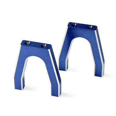 Traxxas Aluminium Throttle Servo Mounts, Blue-Anodized