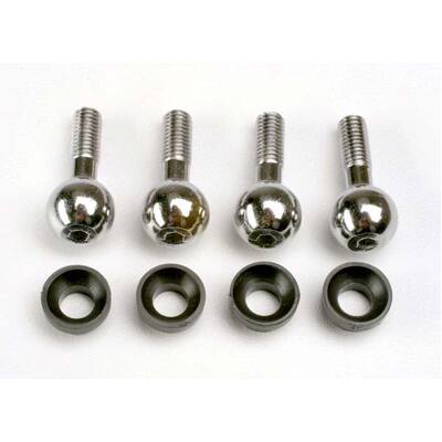 Traxxas Pivot Balls (4)/ Pivot Ball Cap Bushings (4)