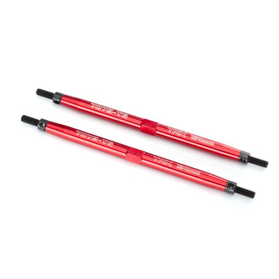 Traxxas 7075-T6 Red-Anodized Aluminium TUBES Toe Links