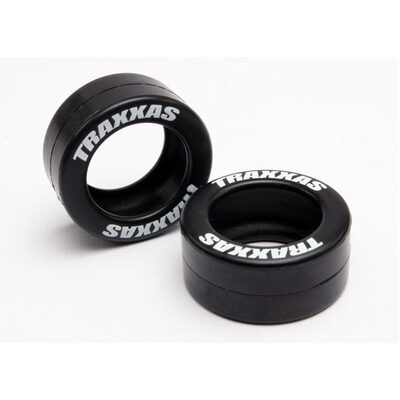 Traxxas Tires, Rubber (2) (Fits Traxxas Wheelie Bar Wheels)