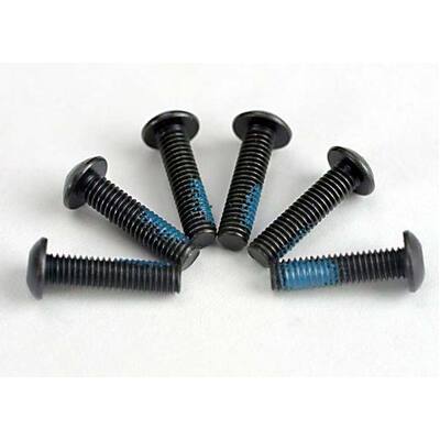 TRAXXAS SCREWS 3X12MM BUTTONHEAD