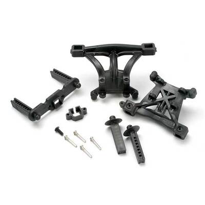 Traxxas Body Mounts, Front & Rear/ Body Mount Posts, Front & Re