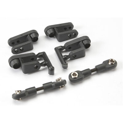 Traxxas Servo Horns, Steering, Long & Short (2 Each)/ Linkage,