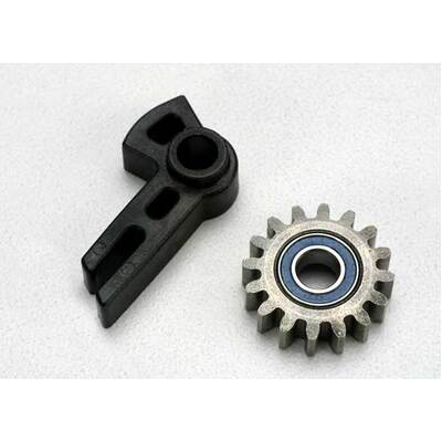 Traxxas Gear, Idler/ Idler Gear Support/ Bearing (Pressed In)