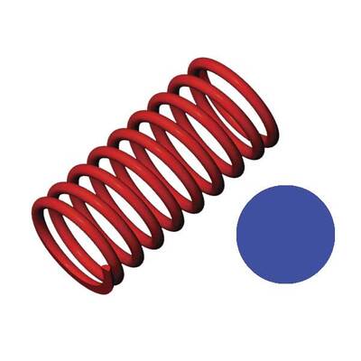 Traxxas Spring, Shock (Red) (GTR) (5.9 Rate Blue) (1 Pair)