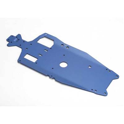 Traxxas Chassis, 6061-T6 Aluminium (3mm) (Anodized Blue)