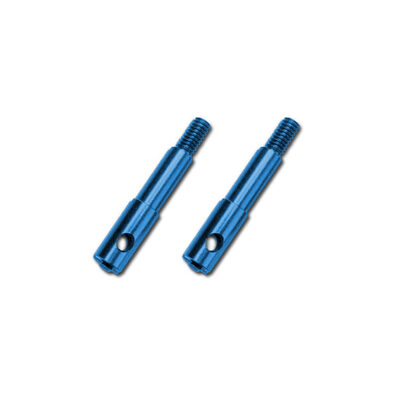 Traxxas 7075-T6 Bllue-Anodized Aluminium Wheel Spindles, Front