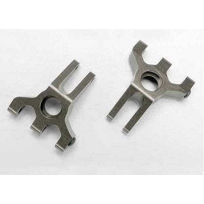 Traxxas 6061-T6 Titanium-Anodized Aluminium Stub Axle Carriers