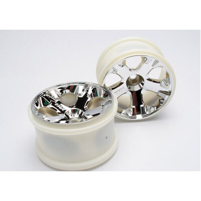 Traxxas All-Star 2.8" Wheels (Chrome) (Nitro Front)