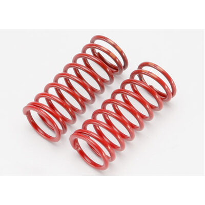 Traxxas Spring, Shock (Red) (Long) (GTR) (5.4 Rate Double Orang