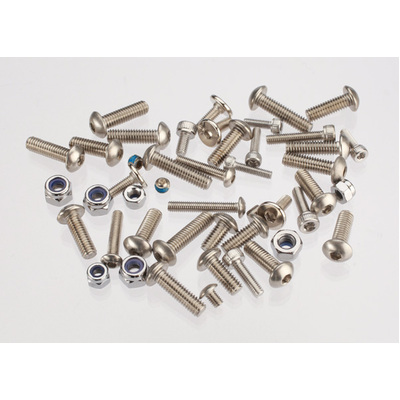 Traxxas Hardware Kit, Stainless Steel, Spartan