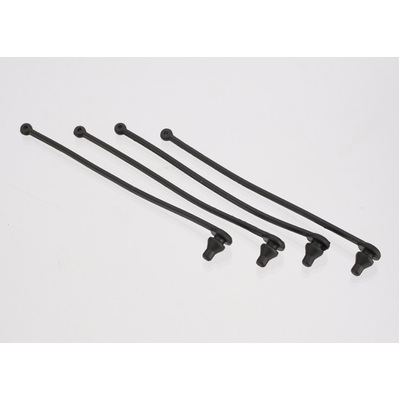 Traxxas Body Clip Retainer, Black (4)