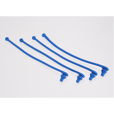 Traxxas Body Clip Retainer, Blue (4)