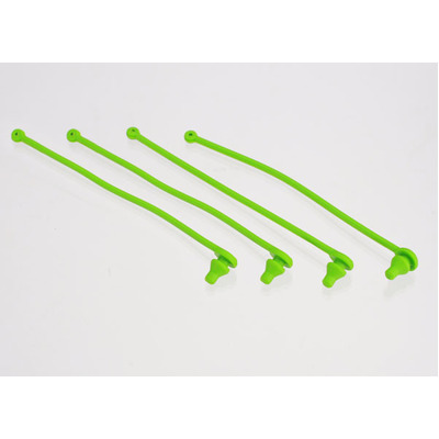 Traxxas Body Clip Retainer, Green (4)