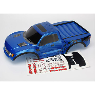 Traxxas Body, Ford Raptor, Blue (Painted, Decals Applied)