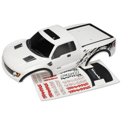 Traxxas Body, Ford Raptor, White (Painted, Decals Applied)