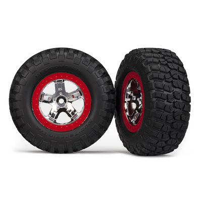 Traxxas Tire & Wheel Assembled, Glued (4WD F/R, 2WD Rear)
