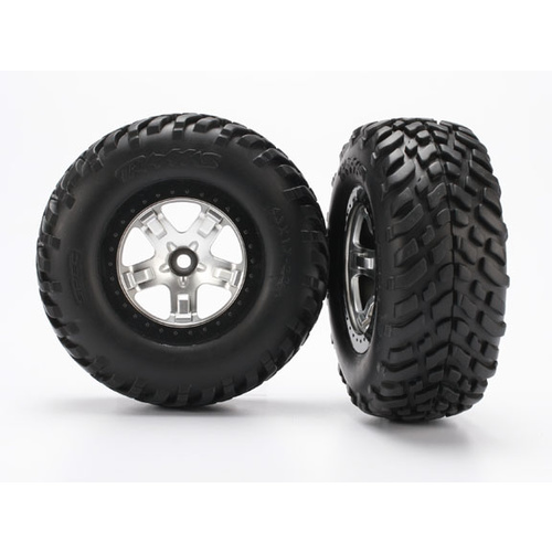 Traxxas Tire & Wheel Assembled, Glued (2WD Front)