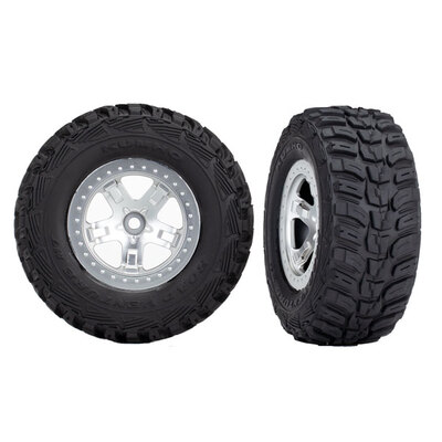 TRAXXAS TIRE & WHEEL ASSEMBLED, GLUED