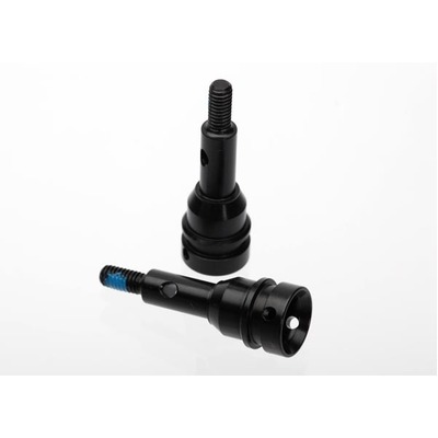Traxxas Stub Axle, Front, 6mm (Steel-Splined Constant-Velocity
