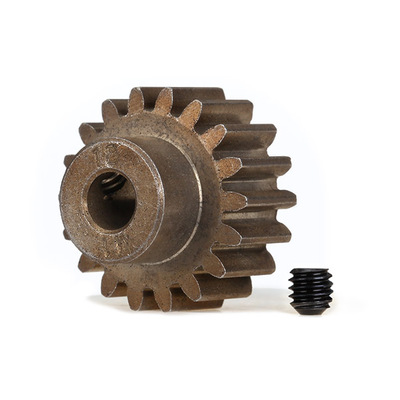 Traxxas Gear, 18T Pinion (1.0 Metric Pitch) (5mm Shaft)/ Set Scr