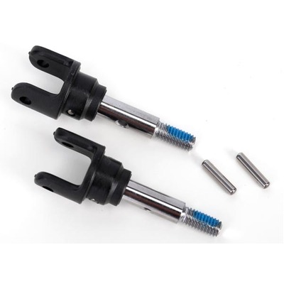Traxxas Stub Axles, Front, Heavy Duty (2)