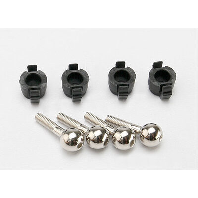 Traxxas Pivot Balls (4)/ Pivot Ball Caps (4)