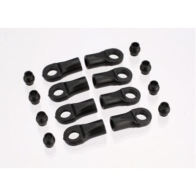 Traxxas Rod Ends (8)/ Hollow Balls (8)