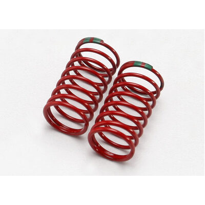 Traxxas Spring, Shock (GTR) (0.88 Rate, Double Green) (1 Pair)