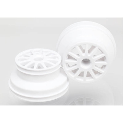 Traxxas Wheels, White (2)