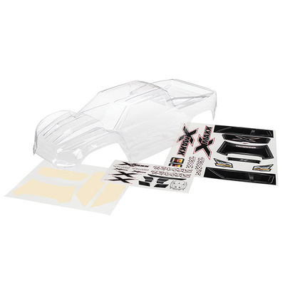 Traxxas Body, X-Maxx (Clear, Trimmed, Requires Paint)