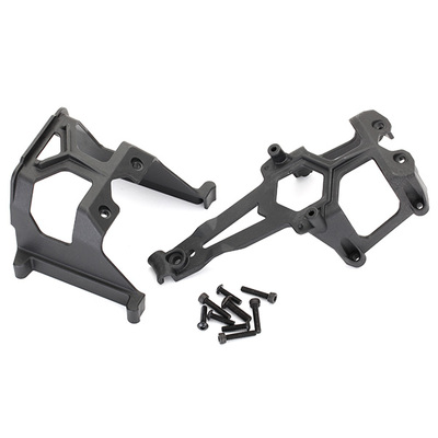 TRAXXAS Chassis supports, front & rear/ 3x12mm BCS (4)/ 3x15mm CS (4)/ 4x14mm BCS (1)