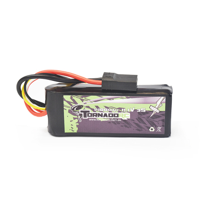 Tornado RC 1400mah 11.1V 40C Soft Case Lipo w/ Traxxas